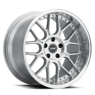 ESR CS18 19x9.5 ET35 (5x112 / 66.6) - Hyper Silver Machined Lip